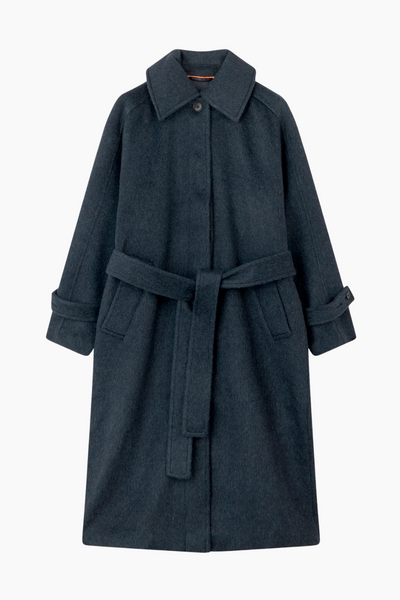 Hairy Wool Megan Coat - Parisian Night - Mads Nørgaard