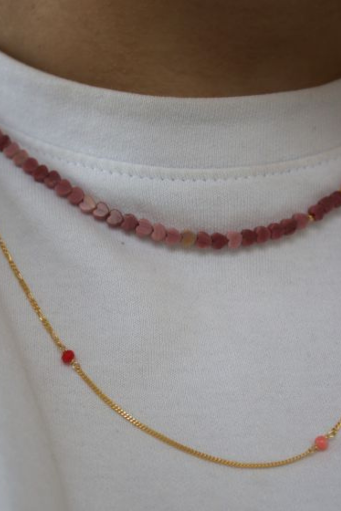 Harlequin Necklace - Gold - Stine A