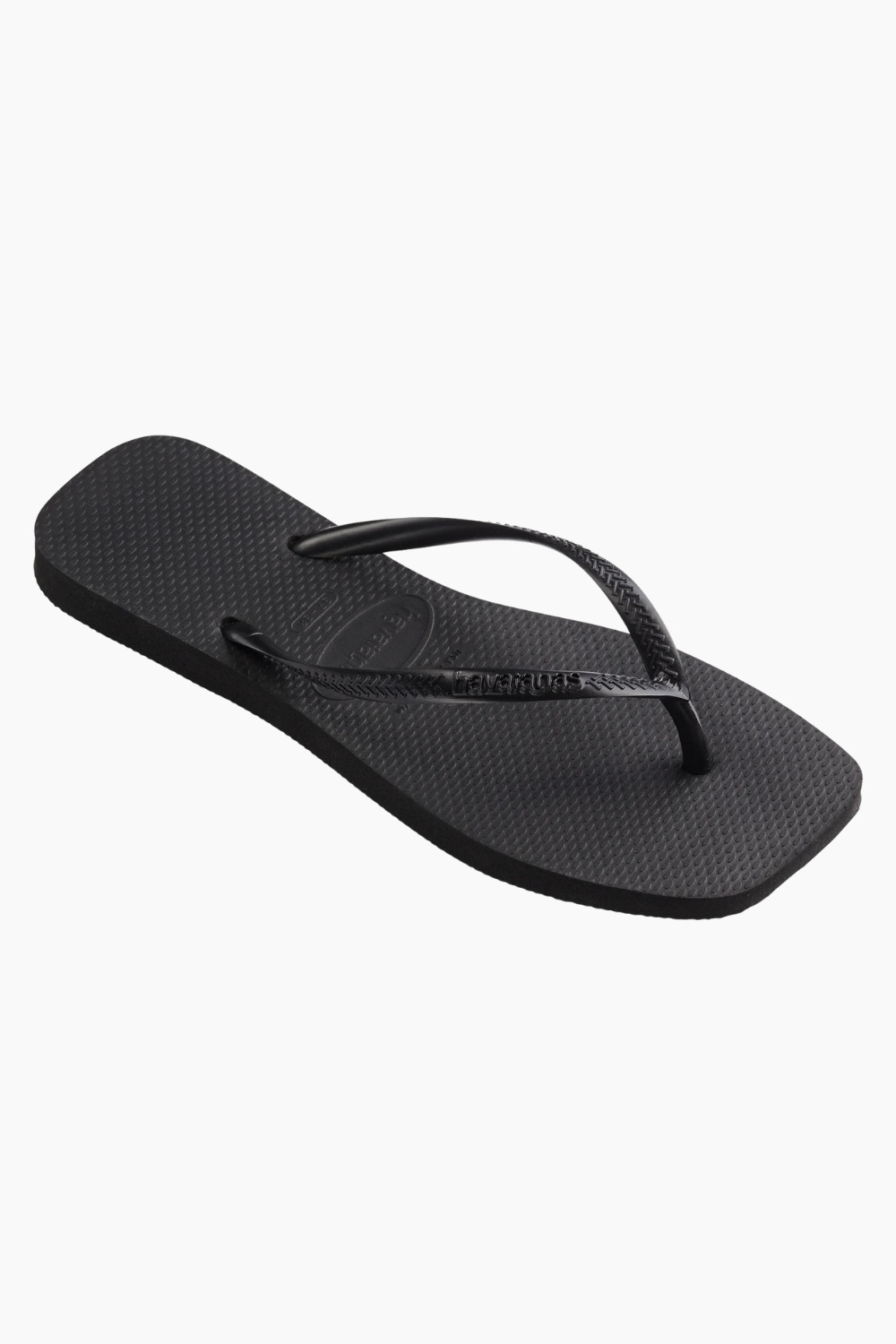 Havaianas Slim Square Flip Flops - Black - Havaianas-1