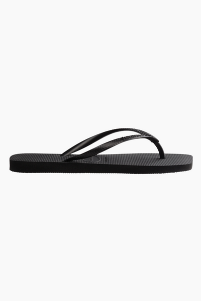Havaianas Slim Square Flip Flops - Black - Havaianas-2
