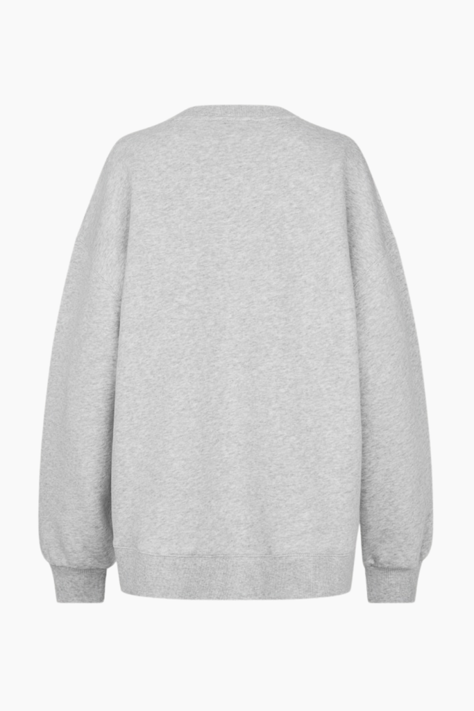 Heavy Sweat Crewneck - Light Grey Melange - Rotate