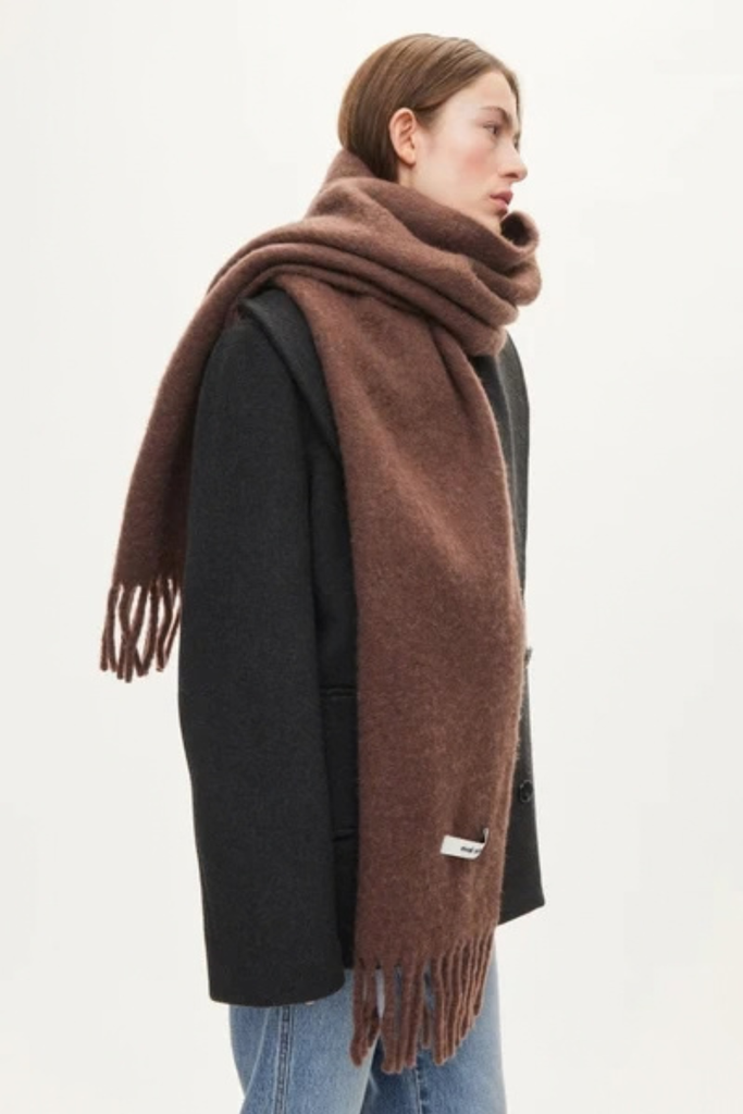 Hero Scarf - Brown - Oval Square