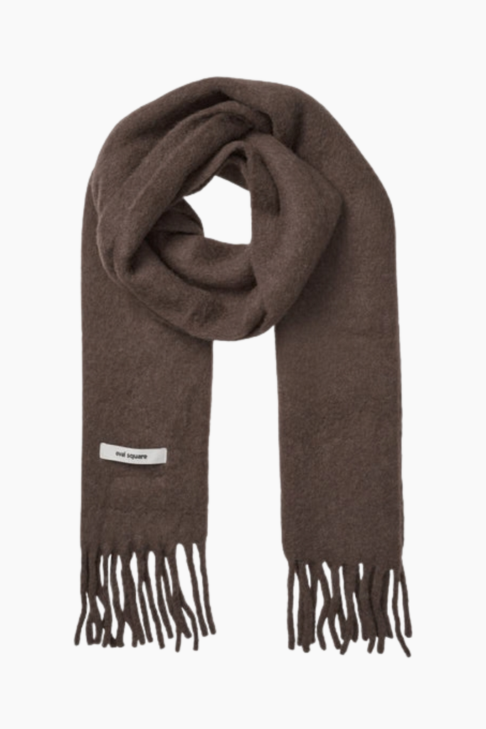 Hero Scarf - Brown - Oval Square