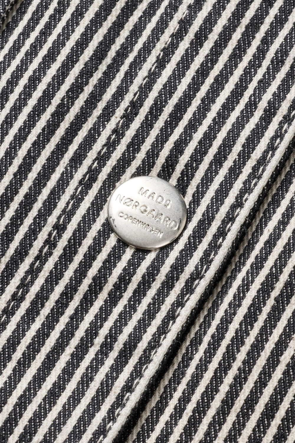 Hickory Punk Molly Vest - Black/White - Mads Nørgaard-3