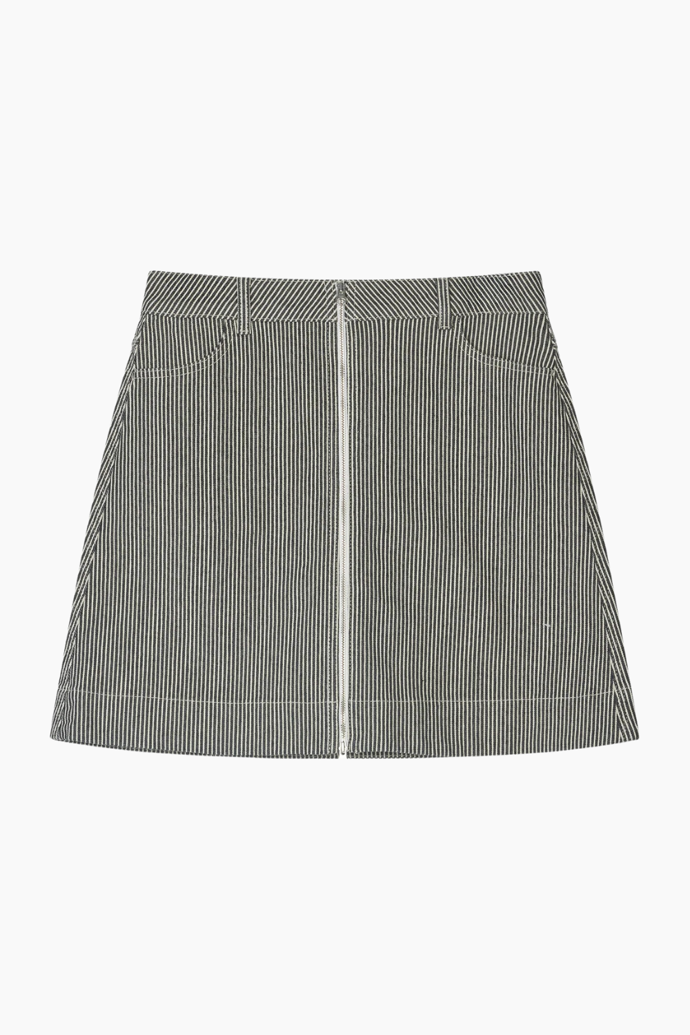 Hickory Punk Riva Skirt - Black/White - Mads Nørgaard