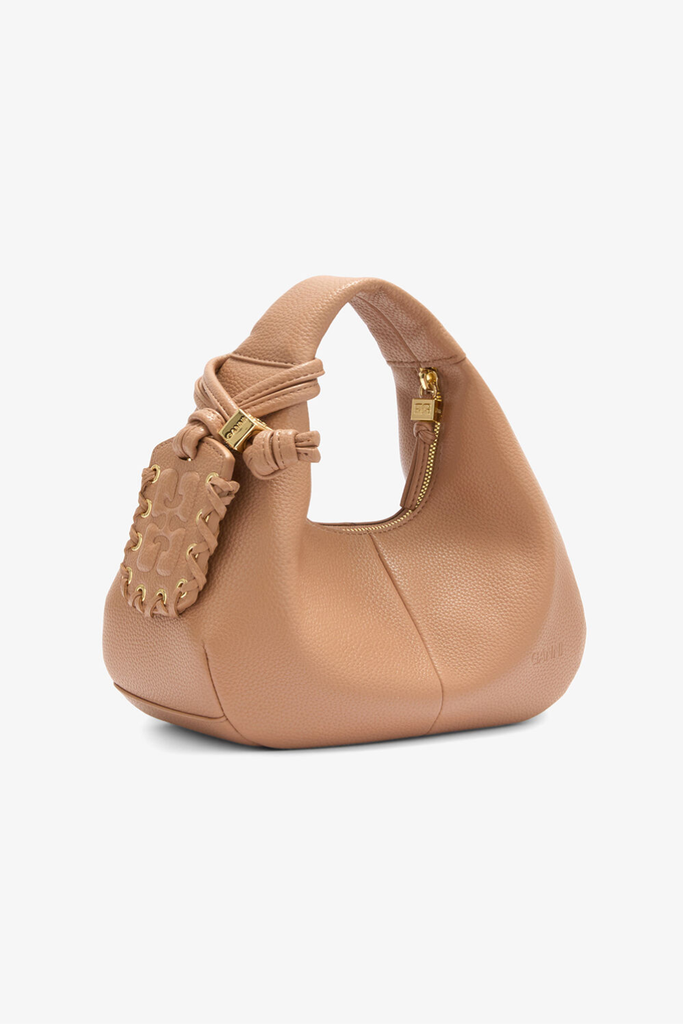 Hobo Mini Grained C1040004 - Tawny Birch - GANNI