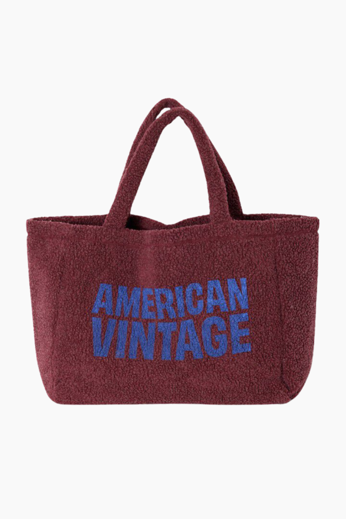 Hoktown Totebag - Burgundy Melange - American Vintage