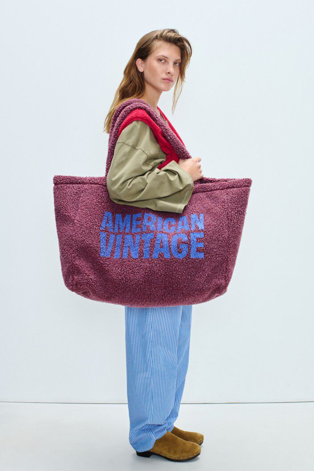 Hoktown Bag - Burgundy Melange - American Vintage