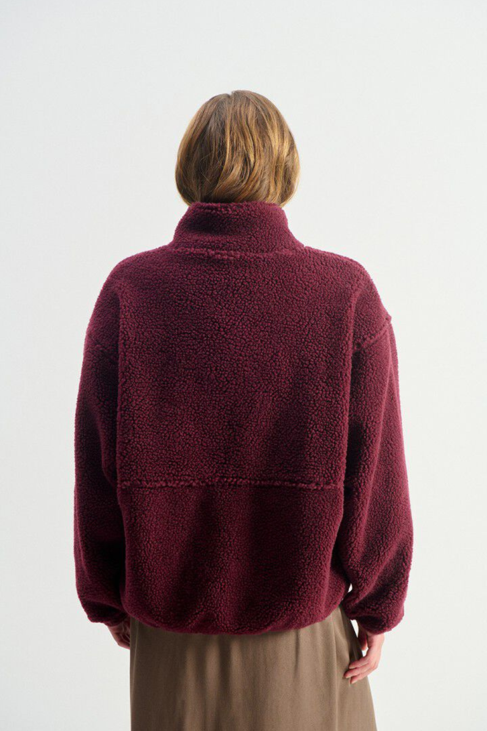 Hoktown Jacket - Burgundy Melange - American Vintage