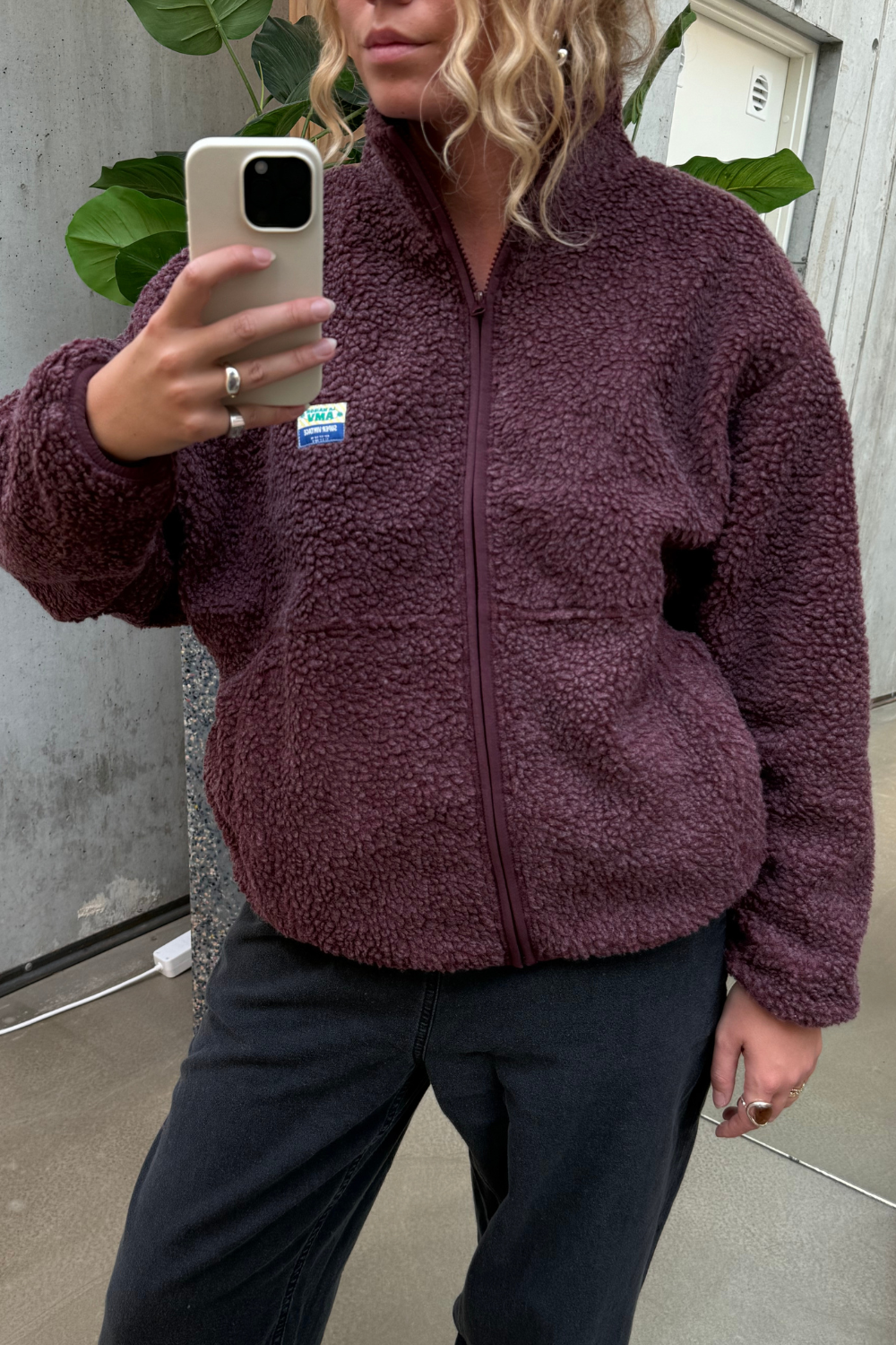 Hoktown Jacket - Burgundy Melange - American Vintage