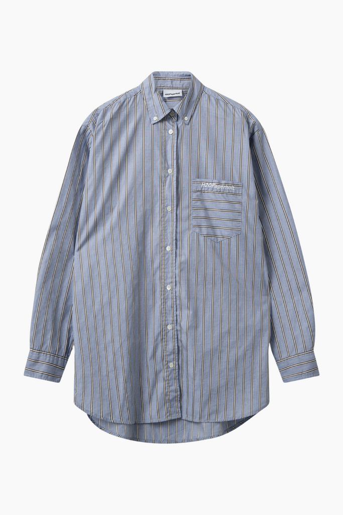 Holiday Shirt - Dark Blue Stripe - H2O Fagerholt