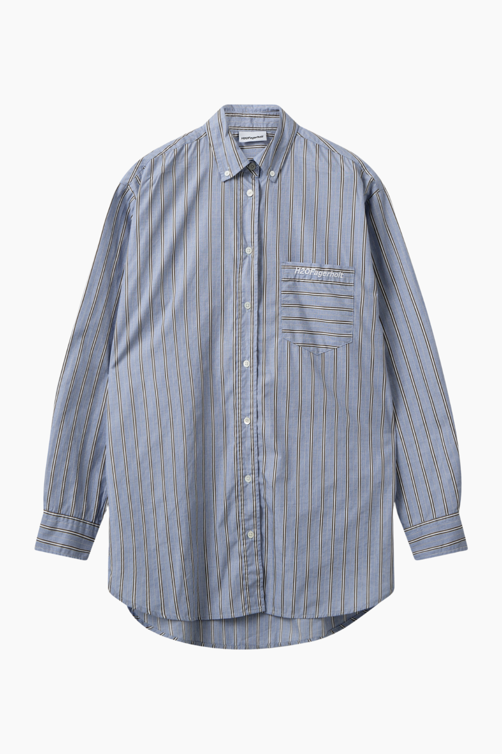Holiday Shirt - Dark Blue Stripe - H2O Fagerholt