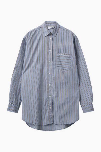 Holiday Shirt - Dark Blue Stripe - H2O Fagerholt