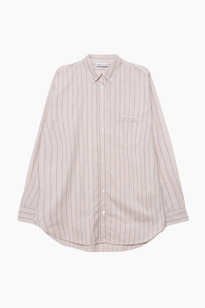 Holiday Shirt - Dusty Rose Stripe - H2O Fagerholt