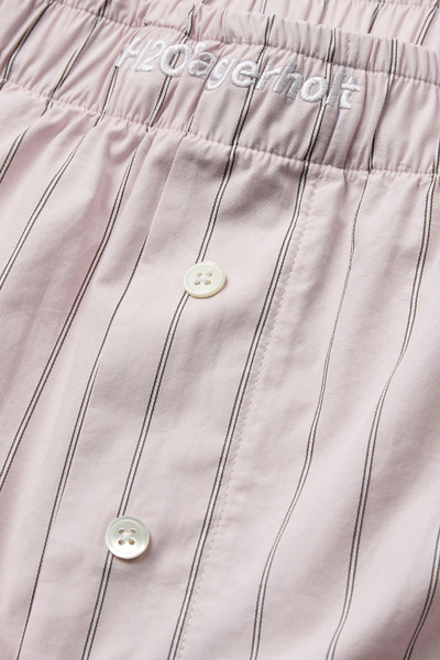 Holiday Shorts - Dusty Rose Stripe - H2O Fagerholt