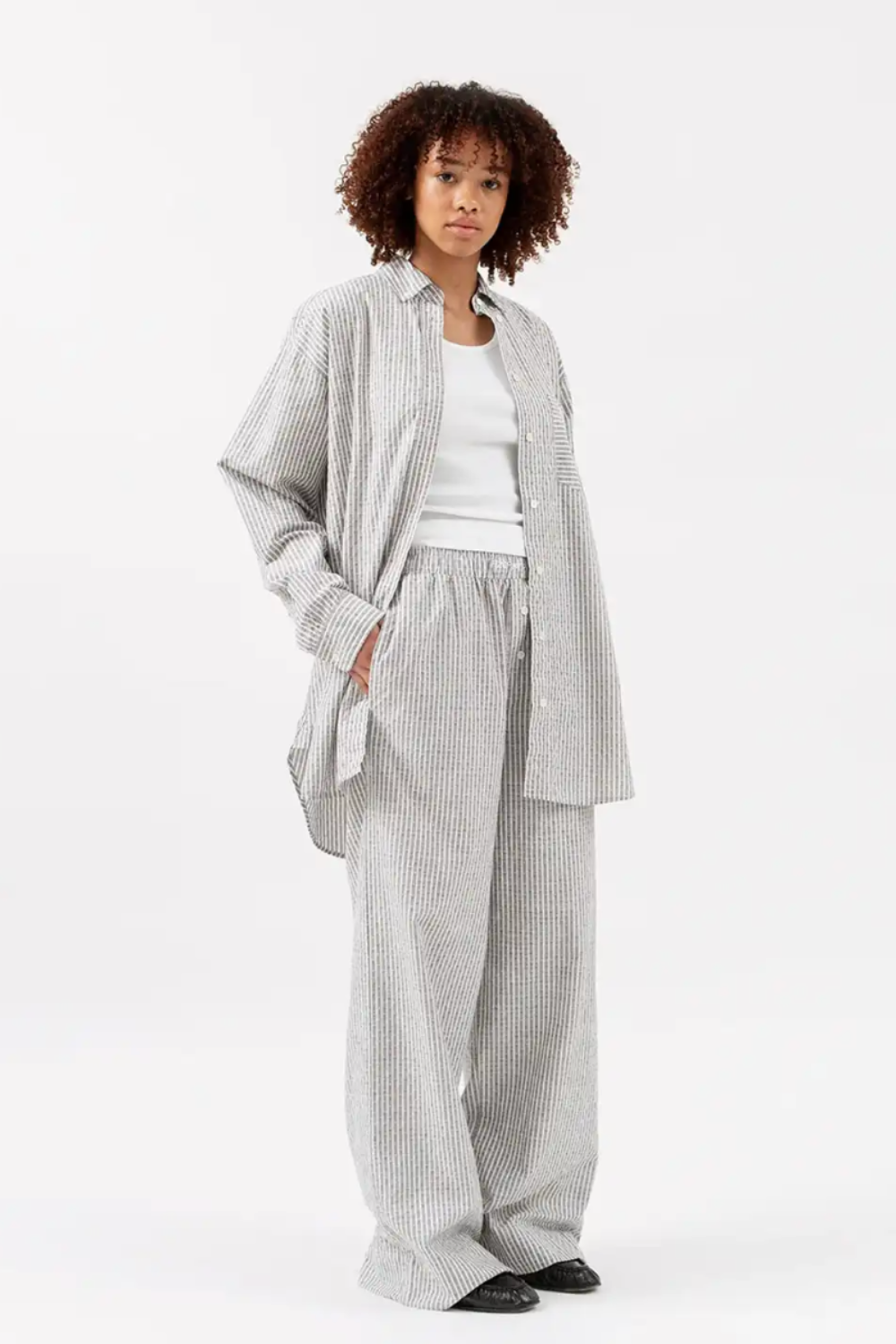 Holiday Pants - Brown Stripe - H2O Fagerholt