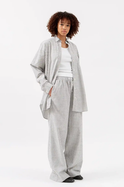 Holiday Pants - Brown Stripe - H2O Fagerholt