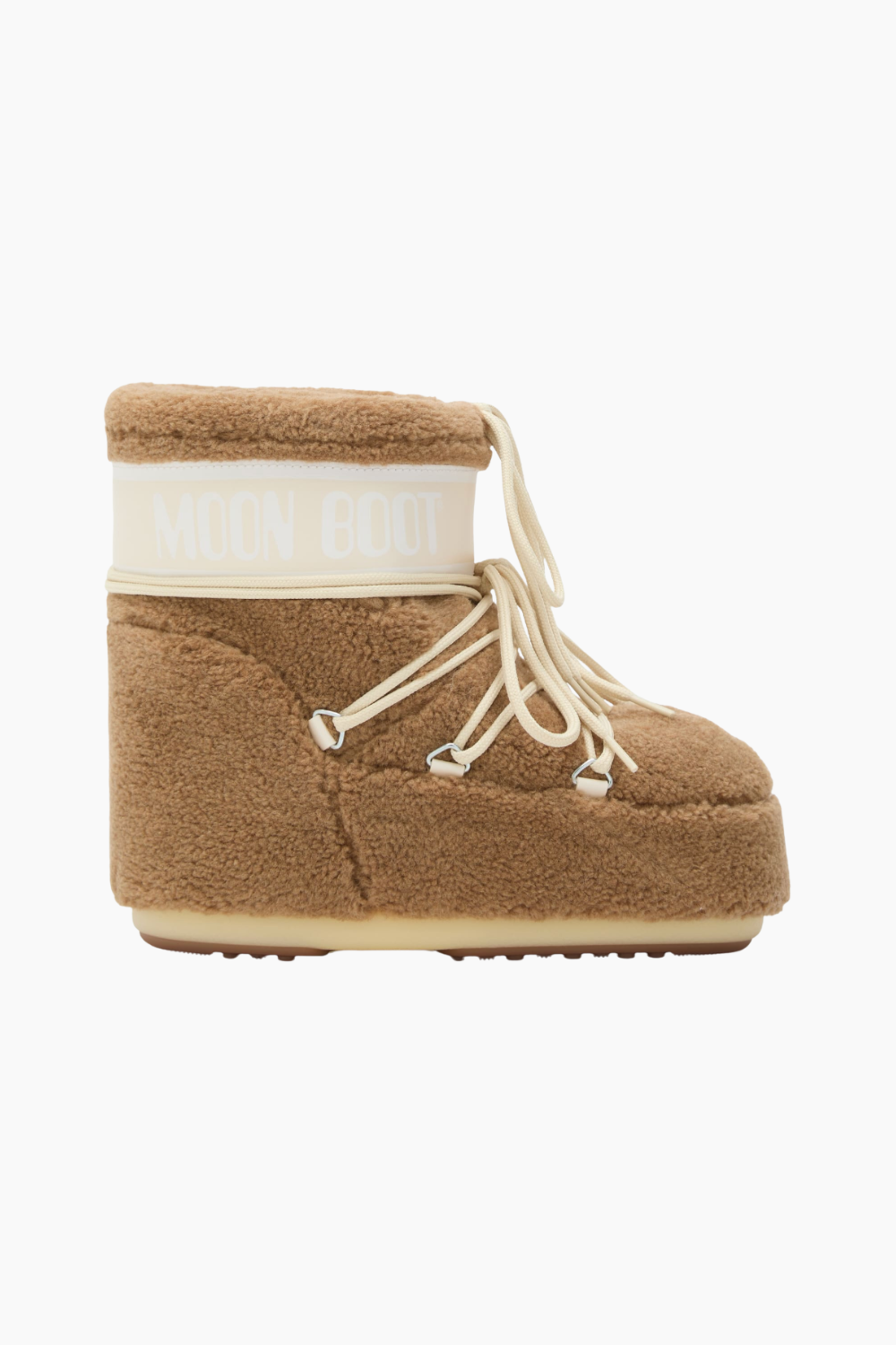 Icon Low Fleece Boots - Camel - Moon Boot
