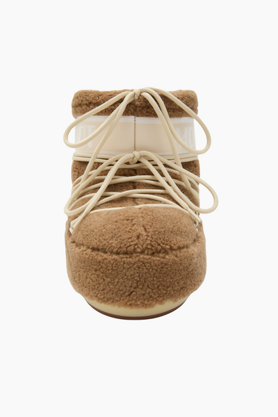 Icon Low Fleece Boots - Camel - Moon Boot