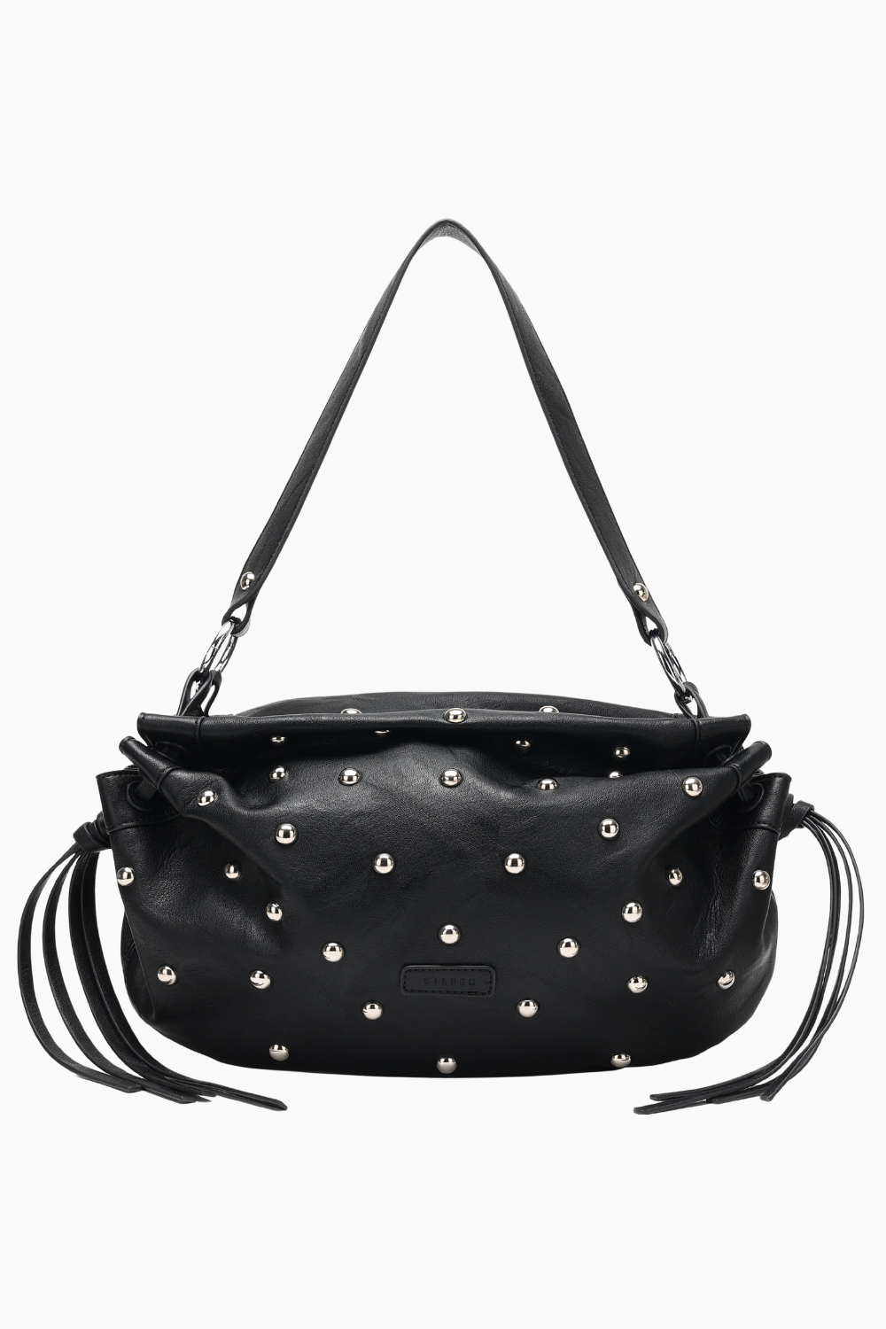Iris Studded Bag - Black - Silfen Studio