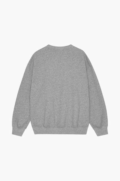 Isoli BD Oversized Sweatshirt T4284 - Paloma Melange - GANNI-1