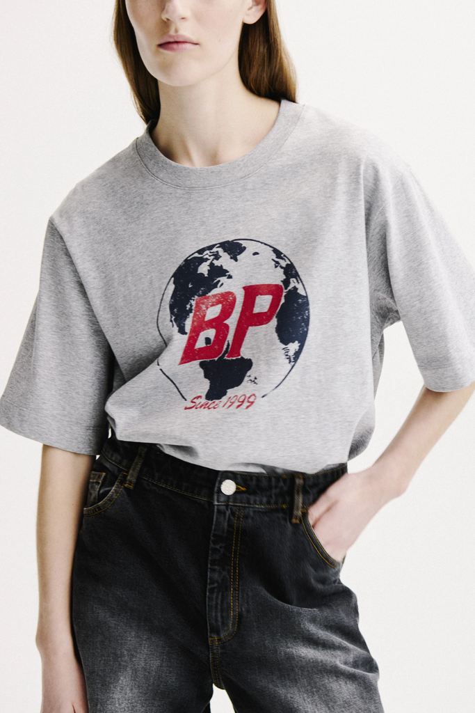 Janina T-shirt - Grey Melange Eart - Baum und Pferdgarten