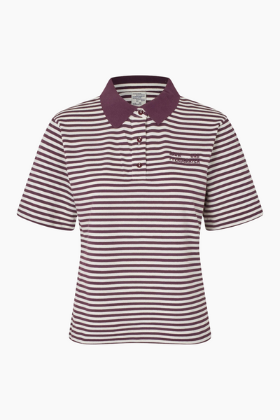 Jeanetta Top - Italian Plum Stripe - Baum und Pferdgarten