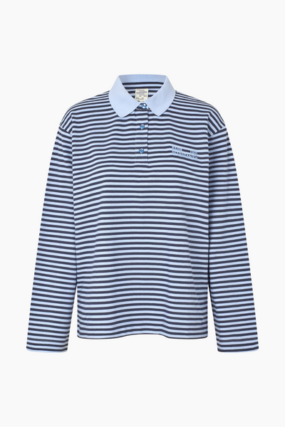 Jeanne Top - Overture Blue Stripe - Baum und Pferdgarten