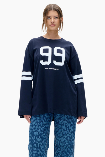 Jeevana Blouse - Baritone Blue 99 - Baum und Pferdgarten-1