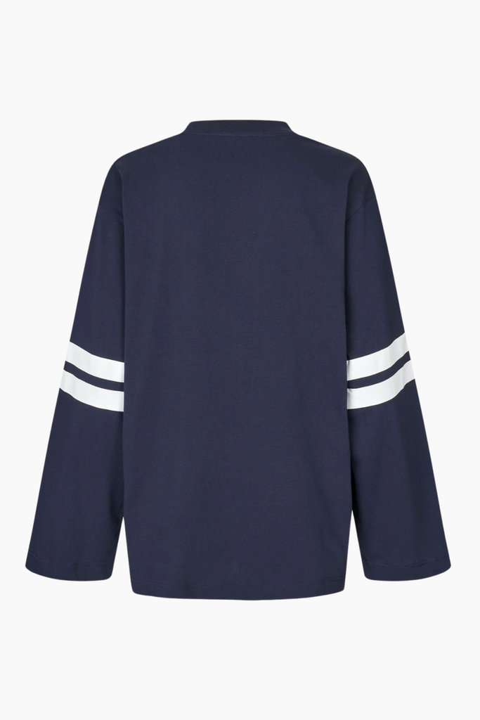 Jeevana Blouse - Baritone Blue 99 - Baum und Pferdgarten