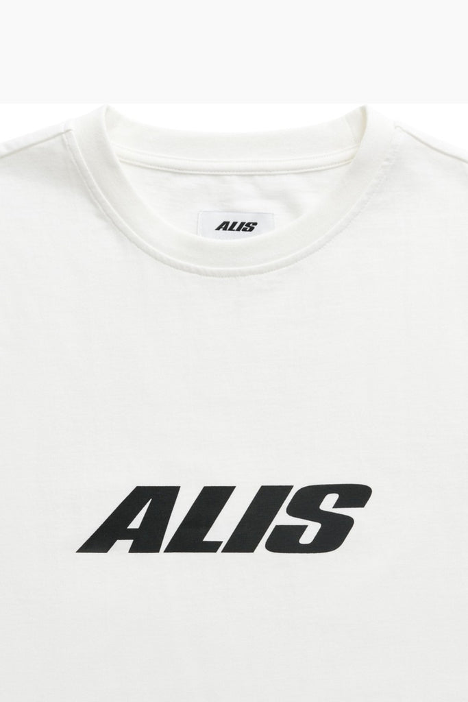 Jeron Essential T-shirt w/ Chest Logo - Solid White - ALIS