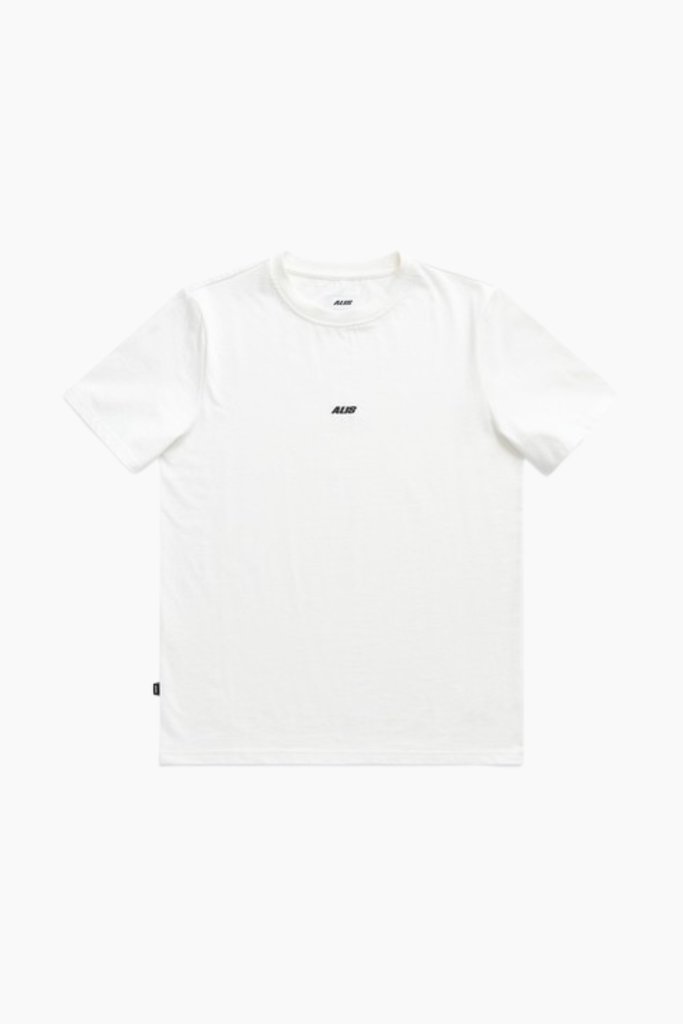 Jeron Essential T-shirt w/Logo - Solid White - ALIS