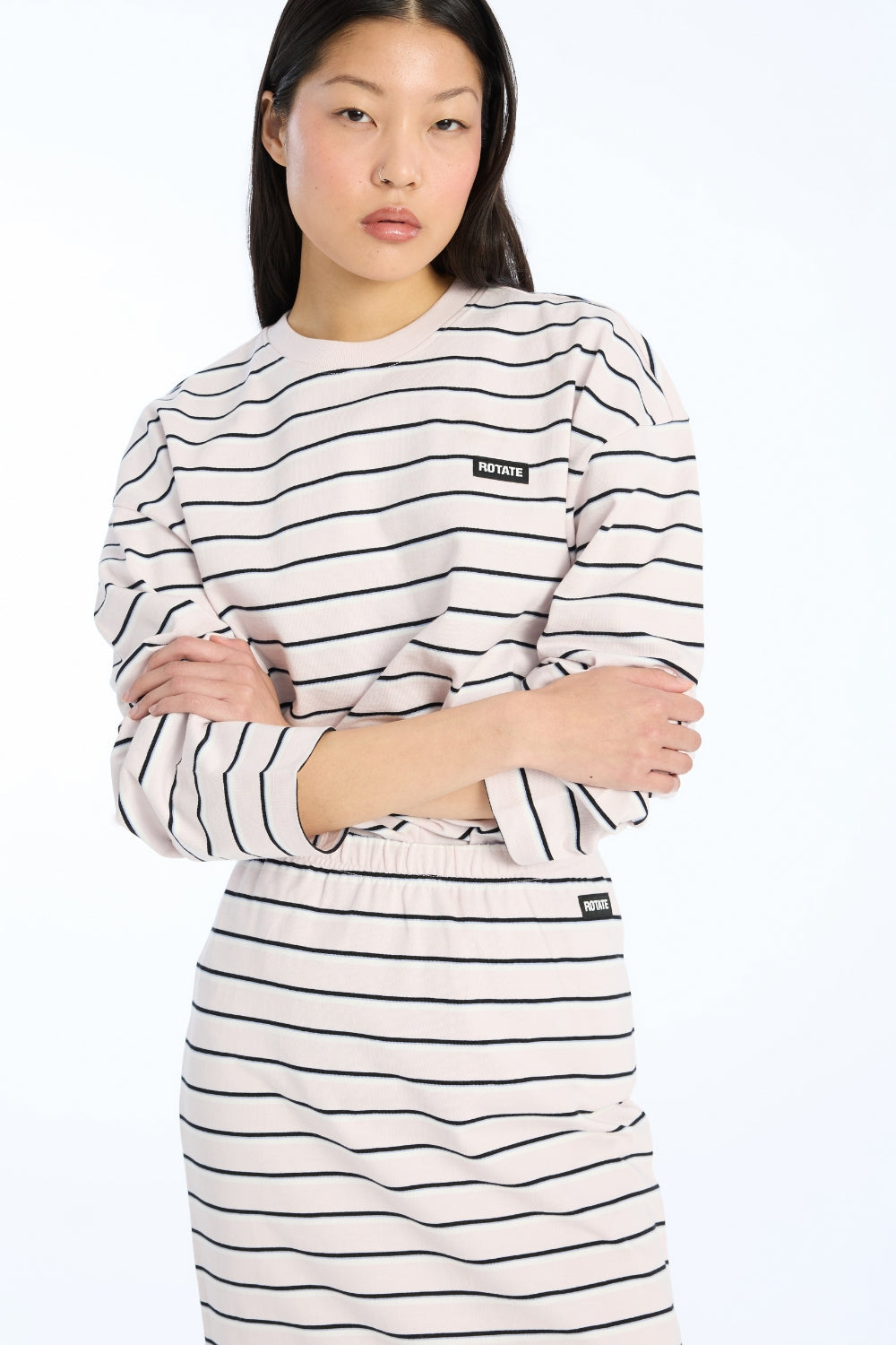 Jersey LS T-Shirt - Orchid Ice Comb. - Rotate