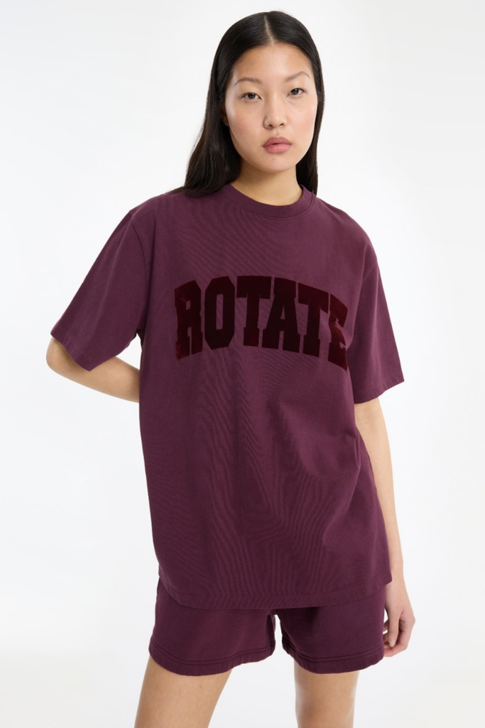 Jersey Oversized T-shirt - Winetasting - ROTATE