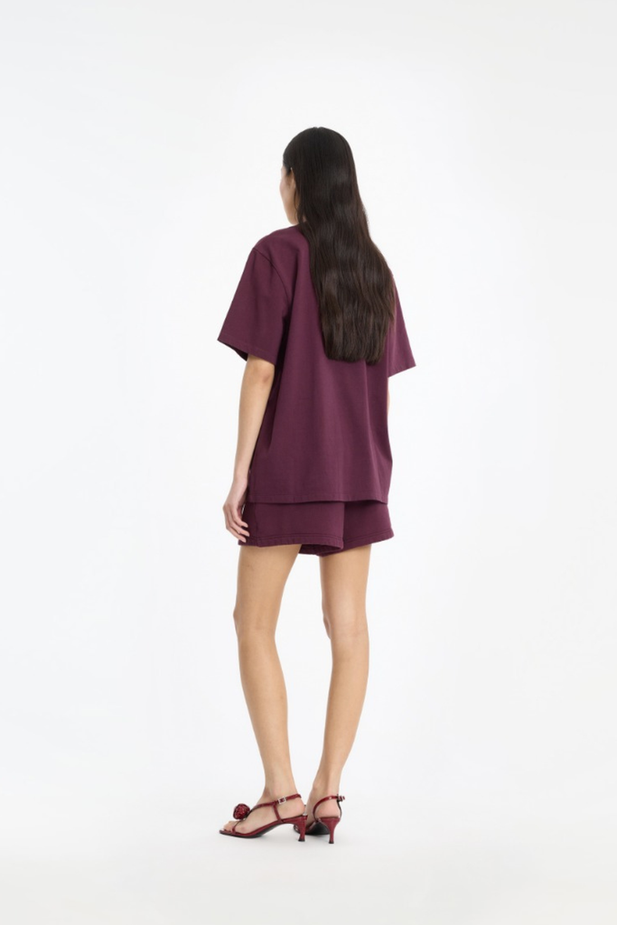 Jersey Oversized T-shirt - Winetasting - ROTATE