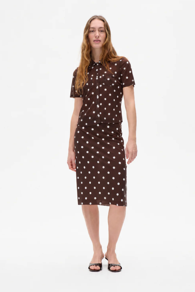 Jessika Skirt - Coffee Bean Dots - Baum und Pferdgarten