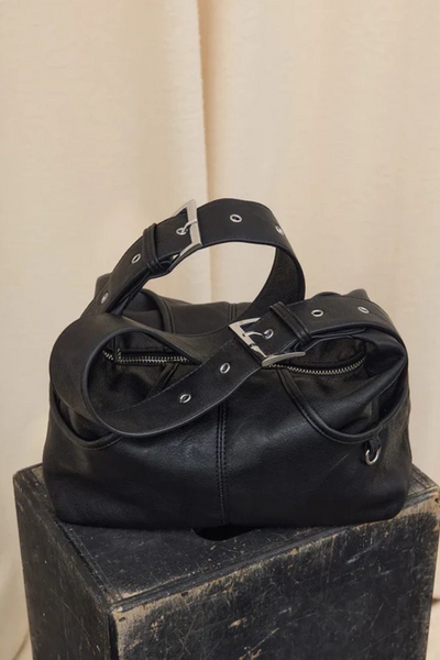 Joan Shoulder Bag - Black - Silfen Studio