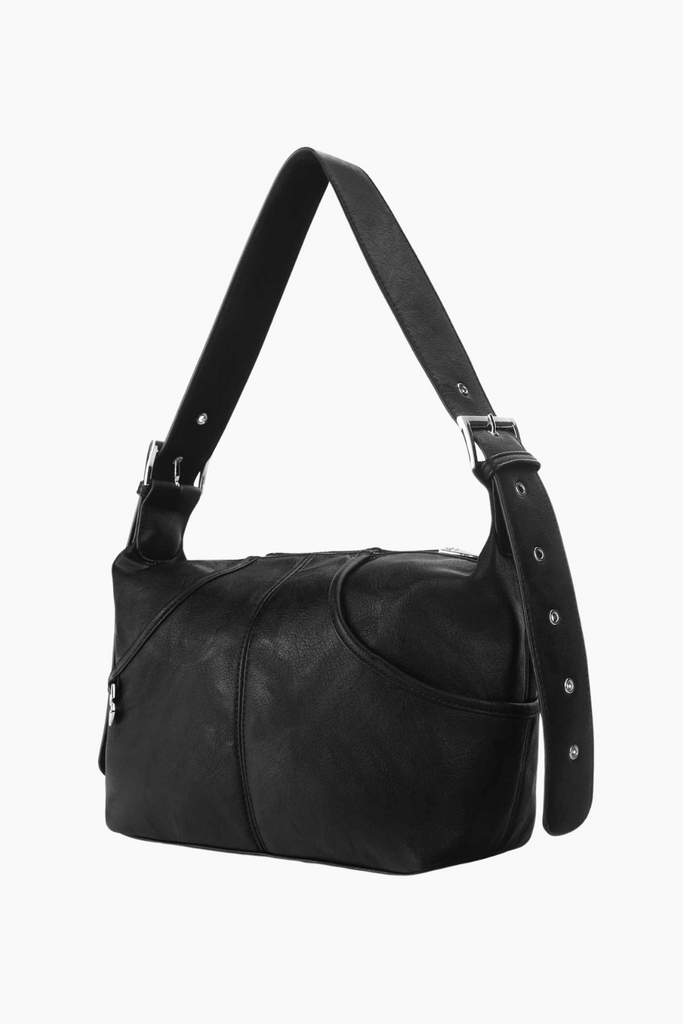 Joan Shoulder Bag - Black - Silfen Studio