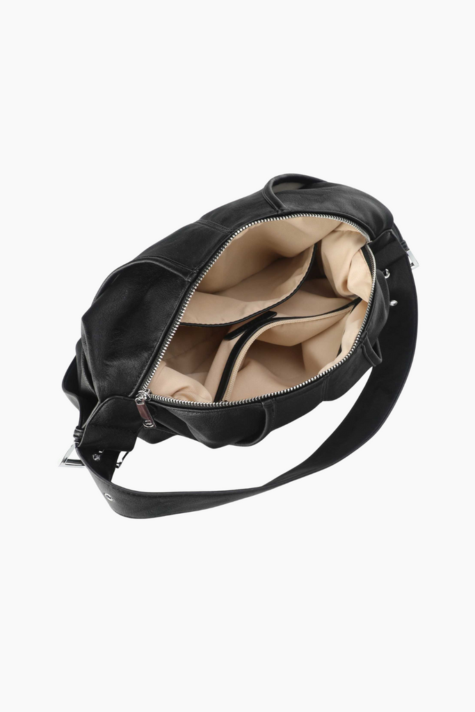 Joan Shoulder Bag - Black - Silfen Studio
