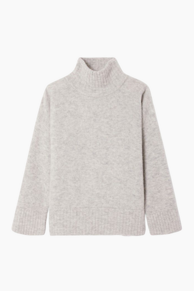 Jumper Vitow - Melange Light Grey - American Vintage