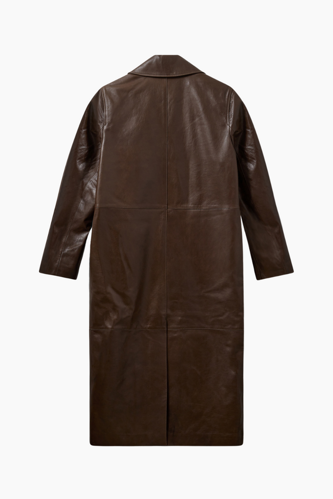 Jupiter Coat - Coffee Brown - H2O Fagerholt