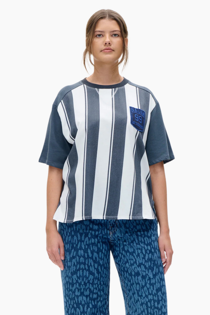 Juul T-Shirt - Baritone Blue Football - Baum und Pferdgarten