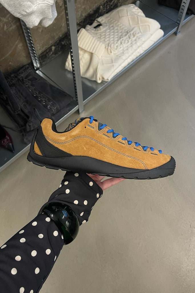 KE Jasper Suede Sneakers - Cathay Spice/Orion Blue - KEEN