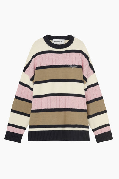 KarloRS Knit Pullover - Multi Pink - Résumé