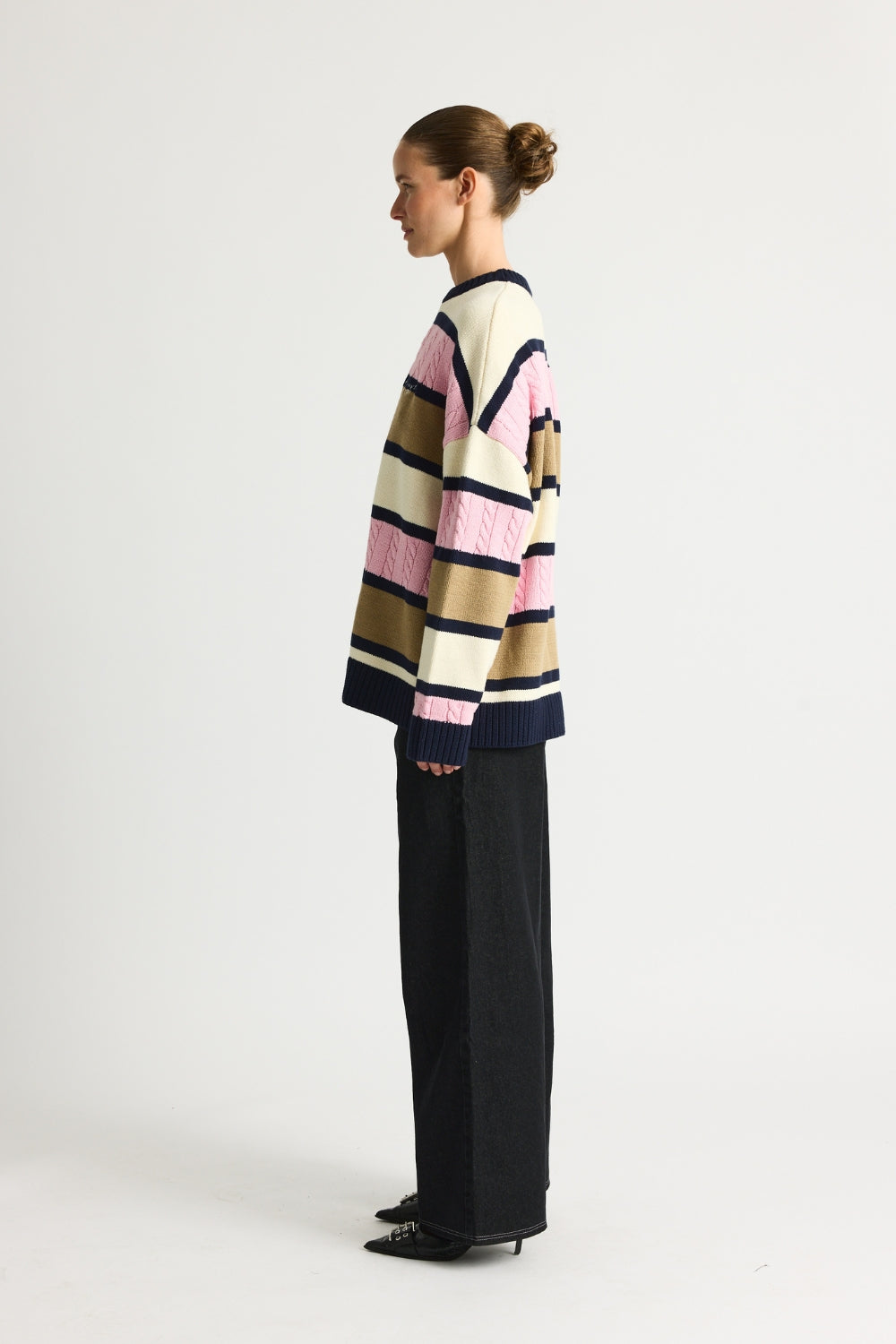 KarloRS Knit Pullover - Multi Pink - Résumé