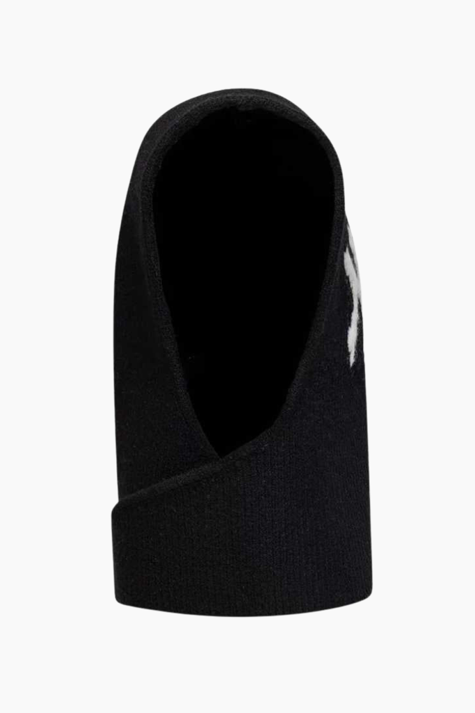 Knitted Tie hood - Black - New Era
