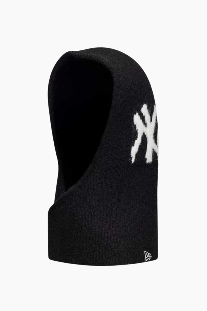 Knitted Tie hood - Black - New Era