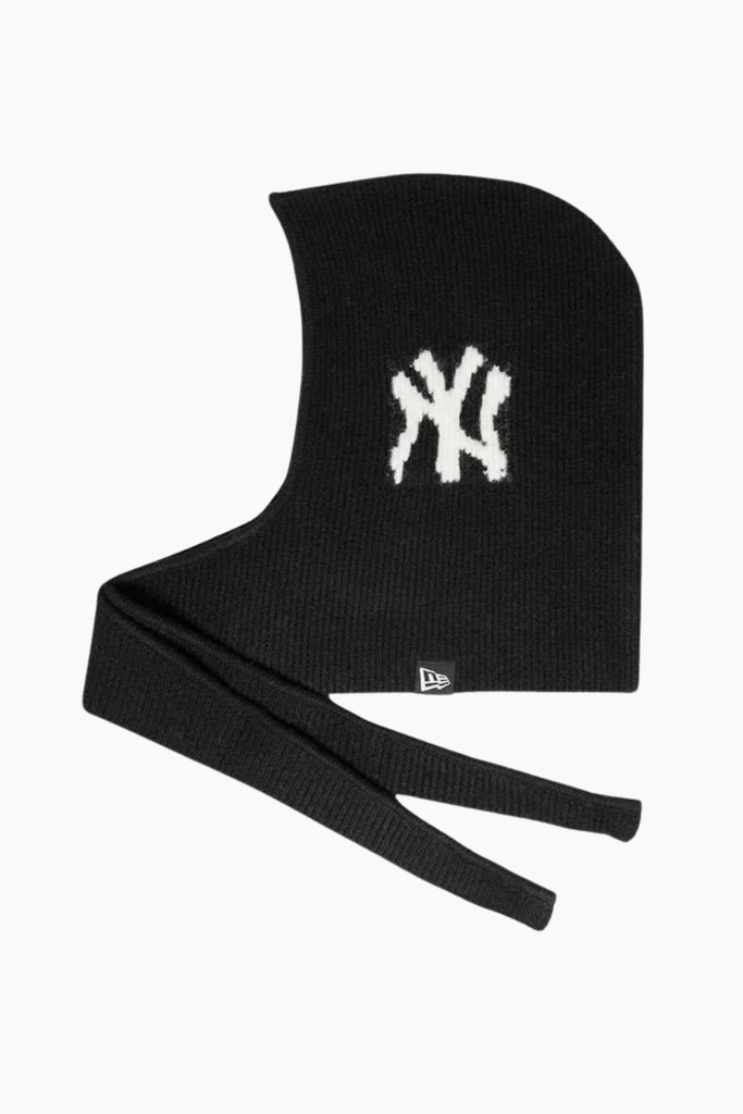 Knitted Tie hood - Black - New Era