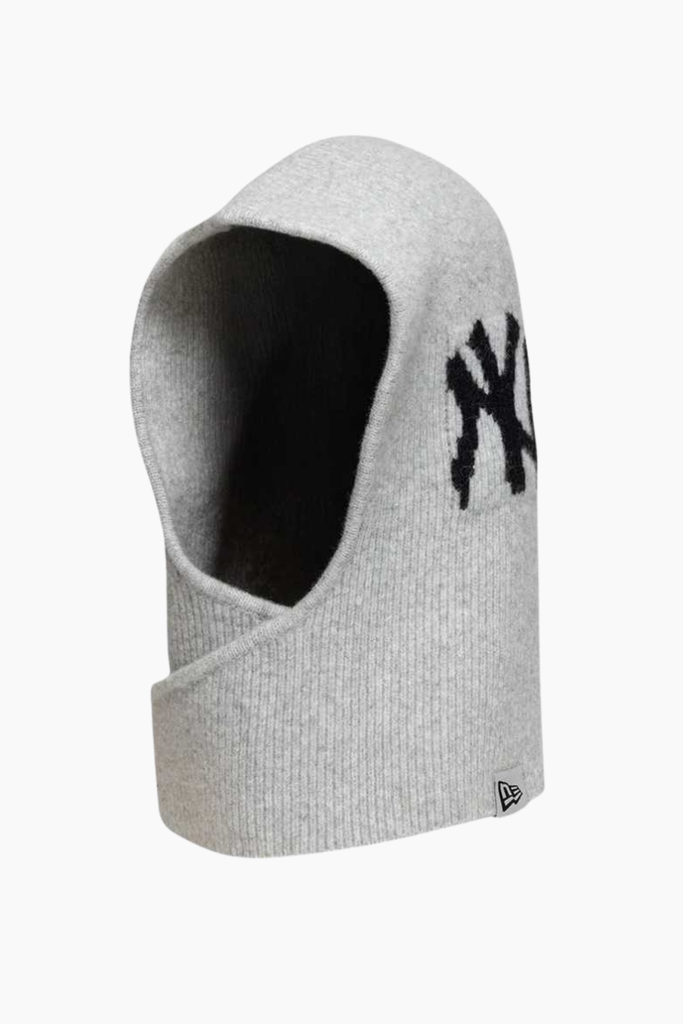 Knitted Tie hood - Grey - New Era