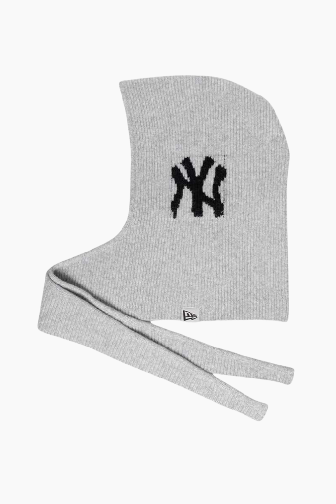 Knitted Tie hood - Grey - New Era
